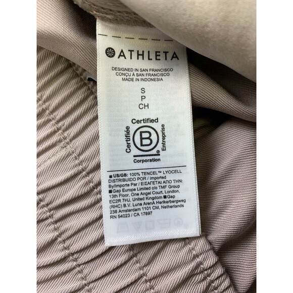 Athleta Celestial High Rise Utility Pant Feather Drawstring 471984 Womens Small - Picture 11 of 16